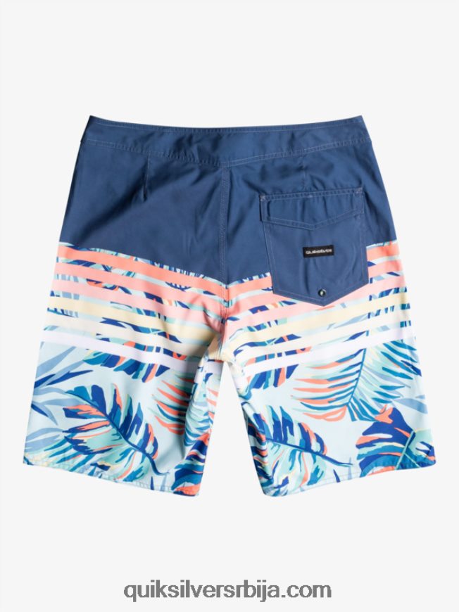 мушкарци Quiksilver свакодневна свелл висион 20 шорц за плажу инсигниа блуе Z824VN1616