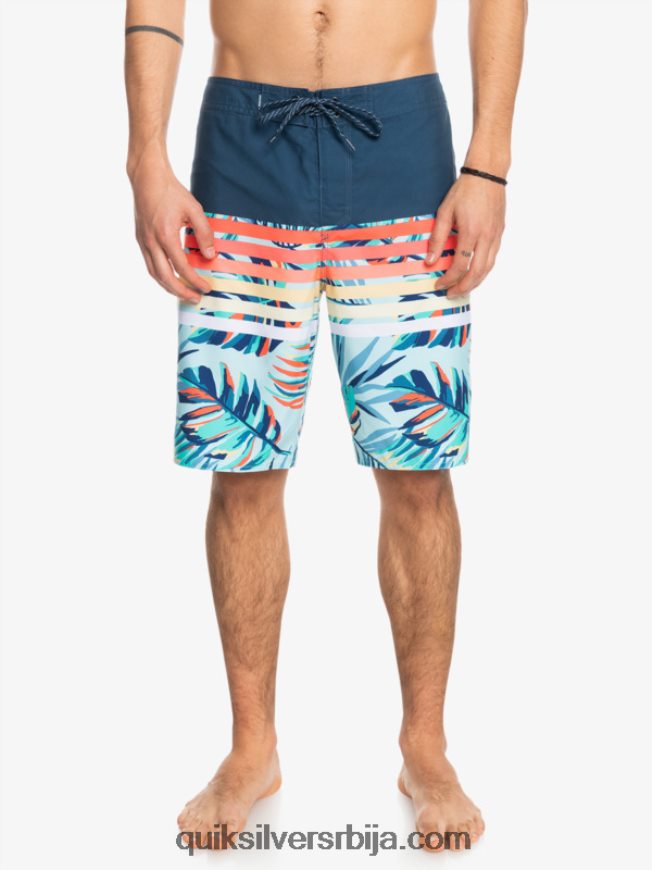 мушкарци Quiksilver свакодневна свелл висион 20 шорц за плажу инсигниа блуе Z824VN1616