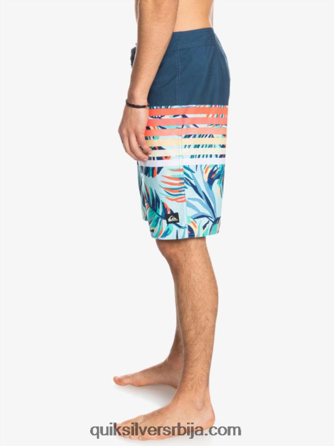 мушкарци Quiksilver свакодневна свелл висион 20 шорц за плажу инсигниа блуе Z824VN1616