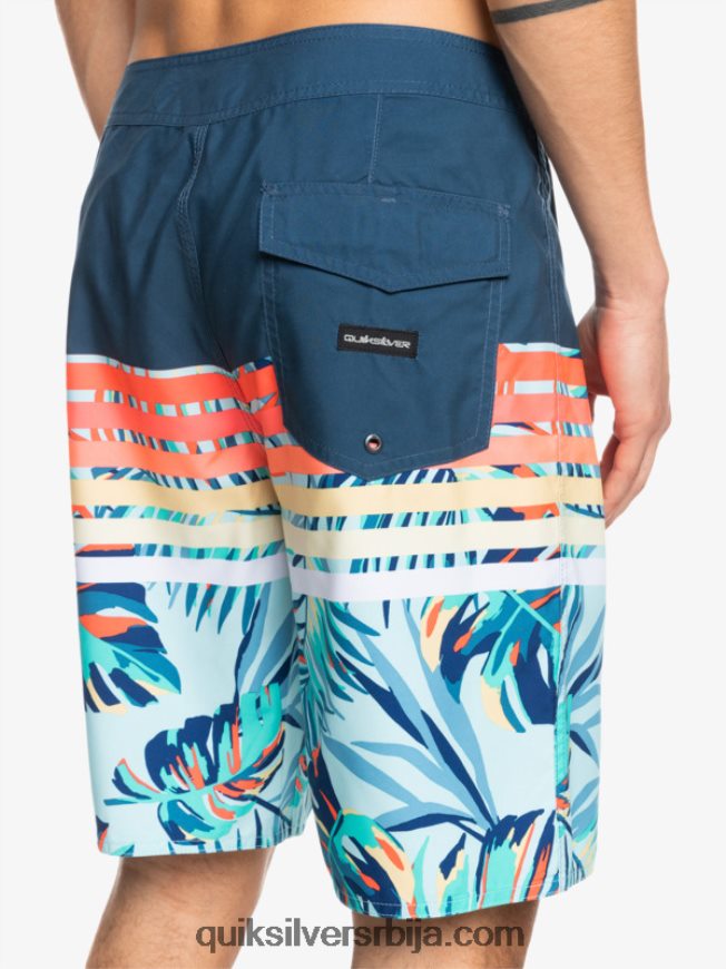 мушкарци Quiksilver свакодневна свелл висион 20 шорц за плажу инсигниа блуе Z824VN1616