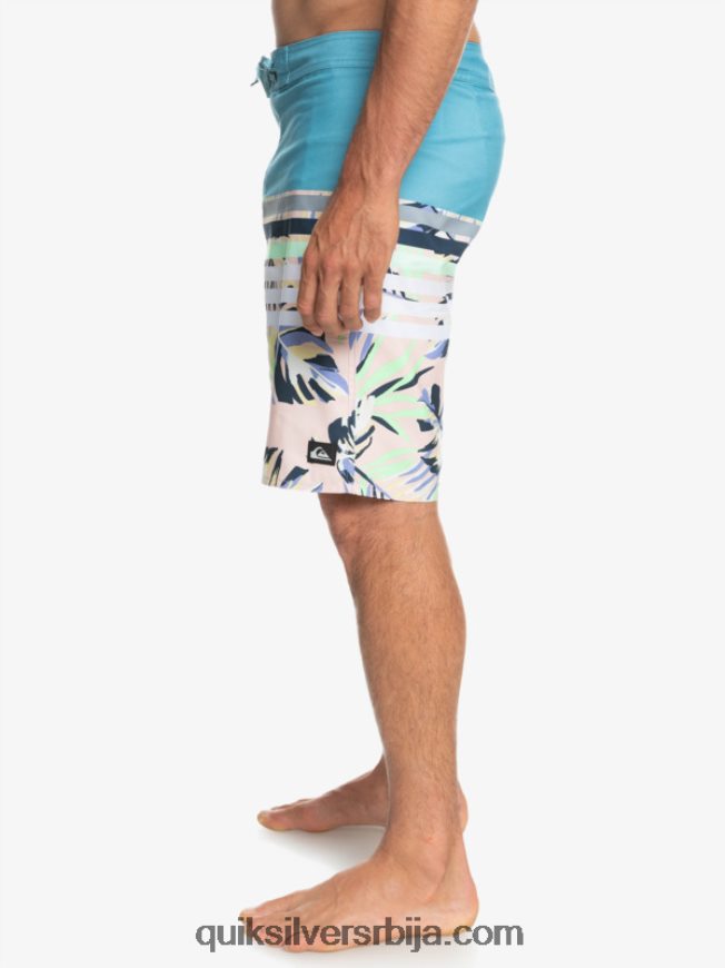 мушкарци Quiksilver свакодневна свелл висион 20 шорц за плажу делпх блуе Z824VN1617