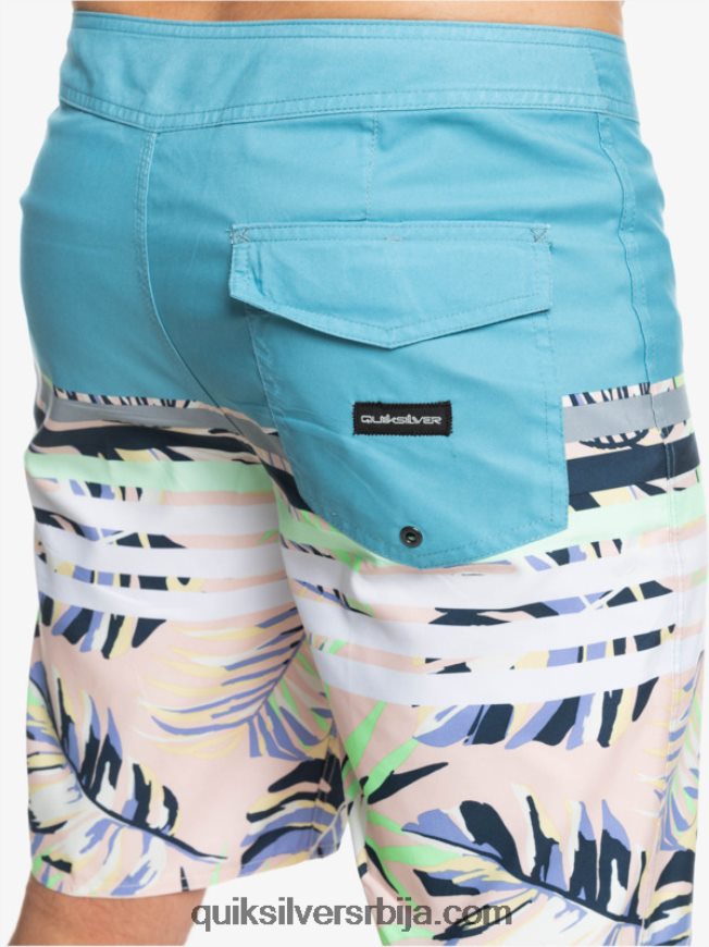 мушкарци Quiksilver свакодневна свелл висион 20 шорц за плажу делпх блуе Z824VN1617