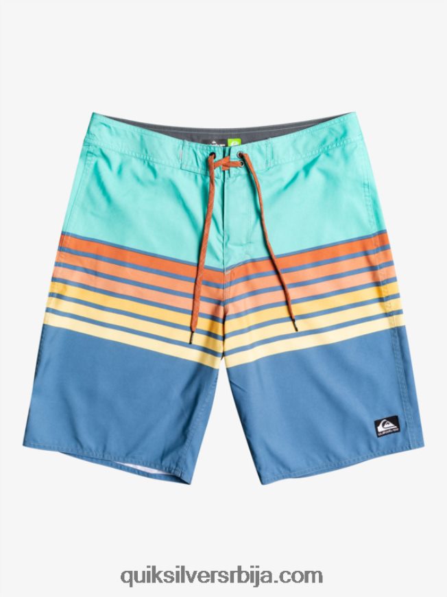 мушкарци Quiksilver свакодневна свелл висион 20 шорц за плажу базен плави Z824VN1619