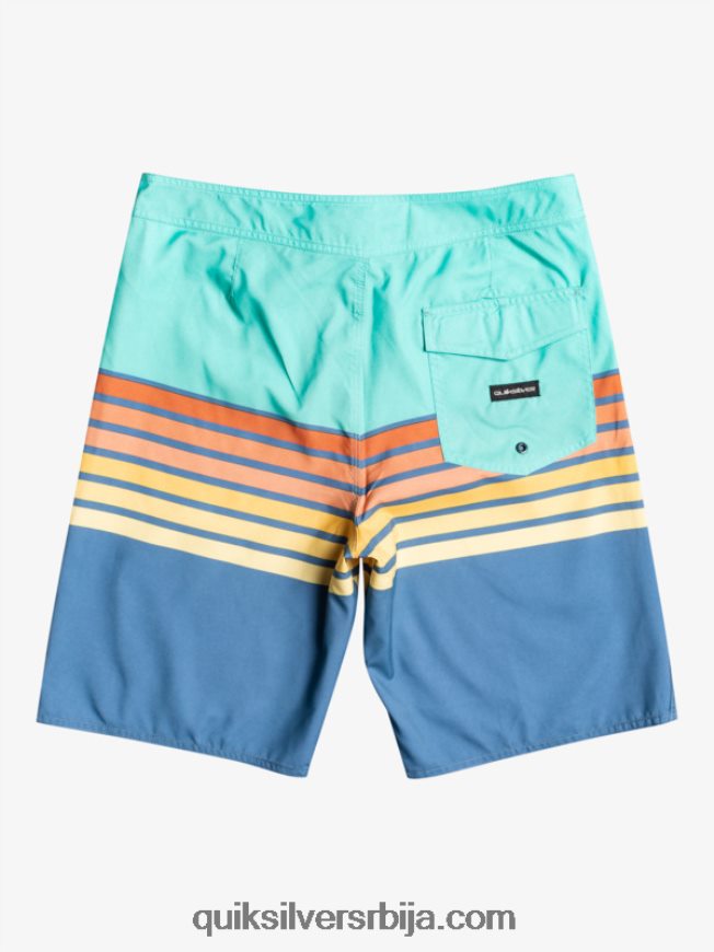 мушкарци Quiksilver свакодневна свелл висион 20 шорц за плажу базен плави Z824VN1619