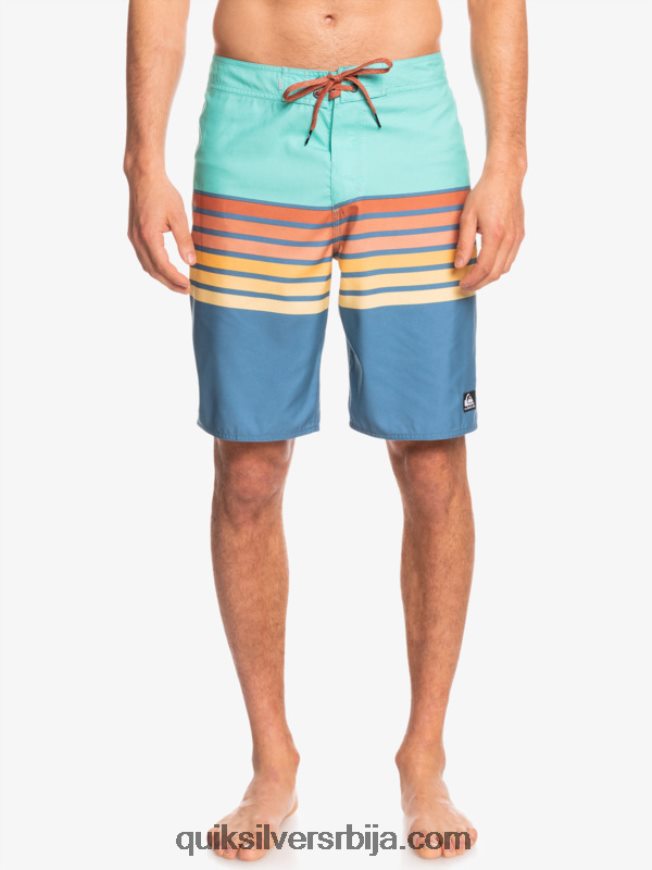 мушкарци Quiksilver свакодневна свелл висион 20 шорц за плажу базен плави Z824VN1619