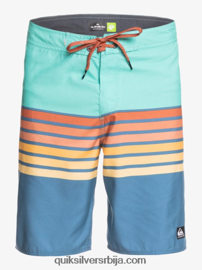 мушкарци Quiksilver свакодневна свелл висион 20 шорц за плажу базен плави Z824VN1619