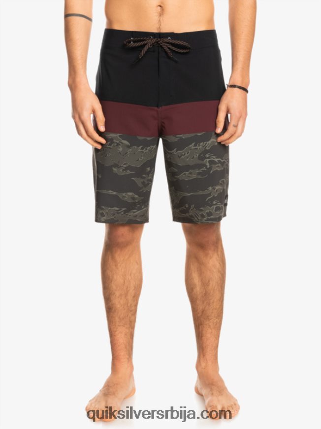мушкарци Quiksilver сурфсилк панел 20 боардсхортс црн Z824VN1785