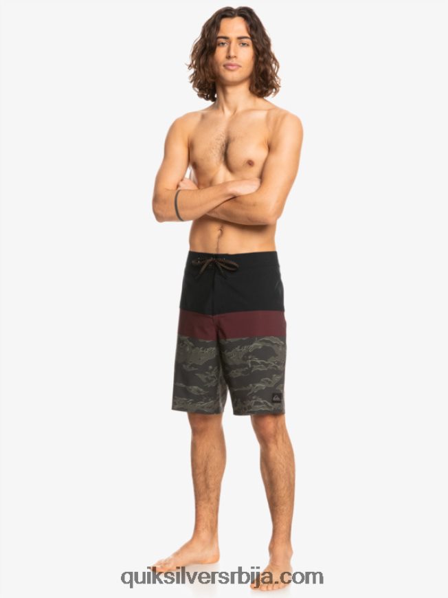 мушкарци Quiksilver сурфсилк панел 20 боардсхортс црн Z824VN1785