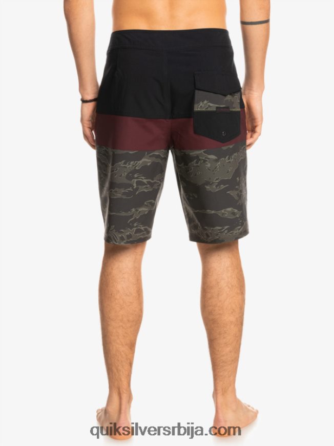 мушкарци Quiksilver сурфсилк панел 20 боардсхортс црн Z824VN1785