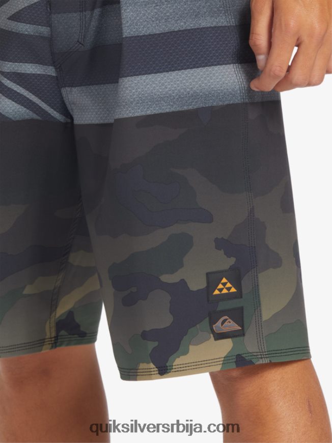 мушкарци Quiksilver сурфсилк хаваии приде 20 боардсхортс црн Z824VN181