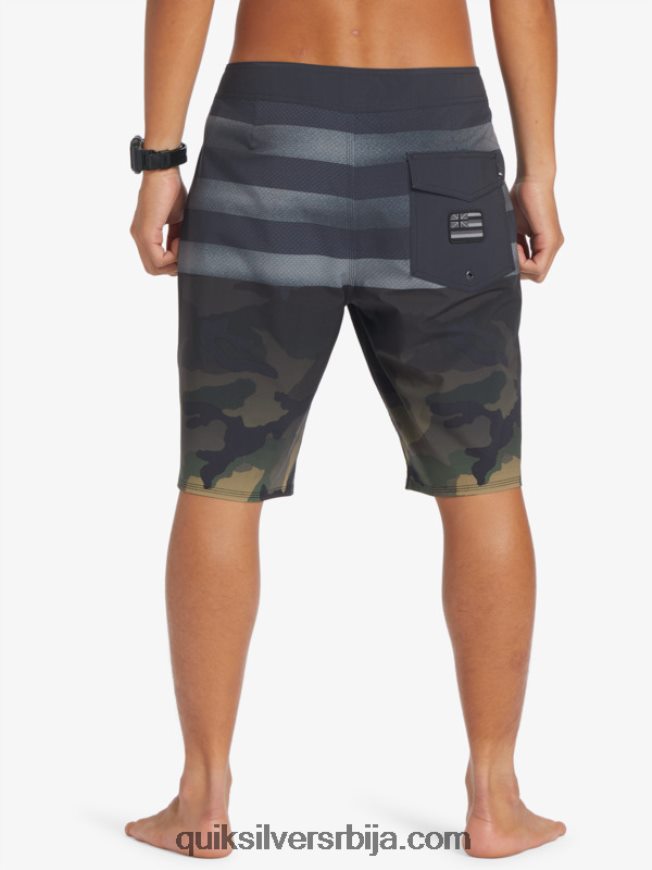 мушкарци Quiksilver сурфсилк хаваии приде 20 боардсхортс црн Z824VN181