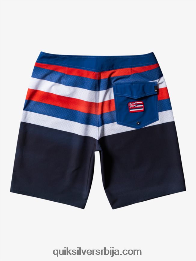 мушкарци Quiksilver сурфсилк хаваии приде 20 боардсхортс морнарски сако Z824VN182