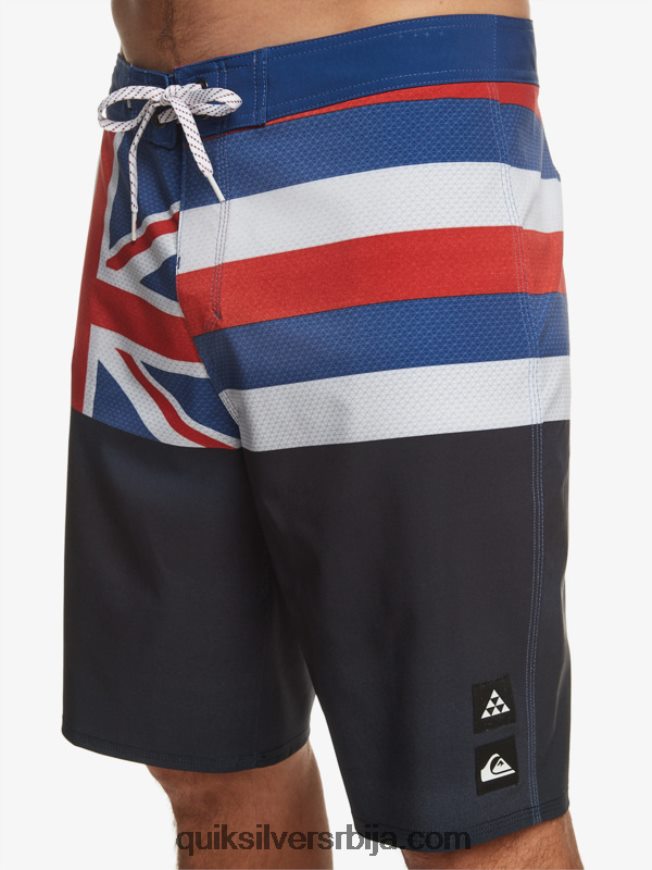 мушкарци Quiksilver сурфсилк хаваии приде 20 боардсхортс морнарски сако Z824VN182