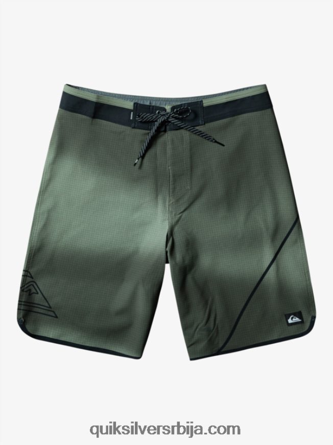 мушкарци Quiksilver сурфсилк нев ваве 20 боардсхортс детелина са четири листа Z824VN224