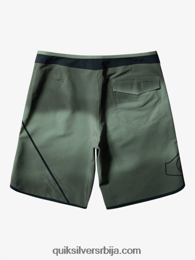 мушкарци Quiksilver сурфсилк нев ваве 20 боардсхортс детелина са четири листа Z824VN224