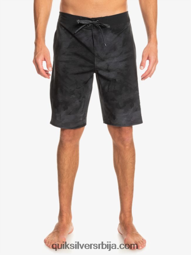 мушкарци Quiksilver сурфсилк массиве 20 боардсхортс црн Z824VN335