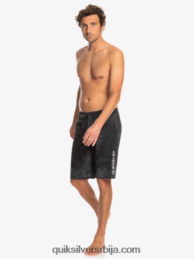 мушкарци Quiksilver сурфсилк массиве 20 боардсхортс црн Z824VN335