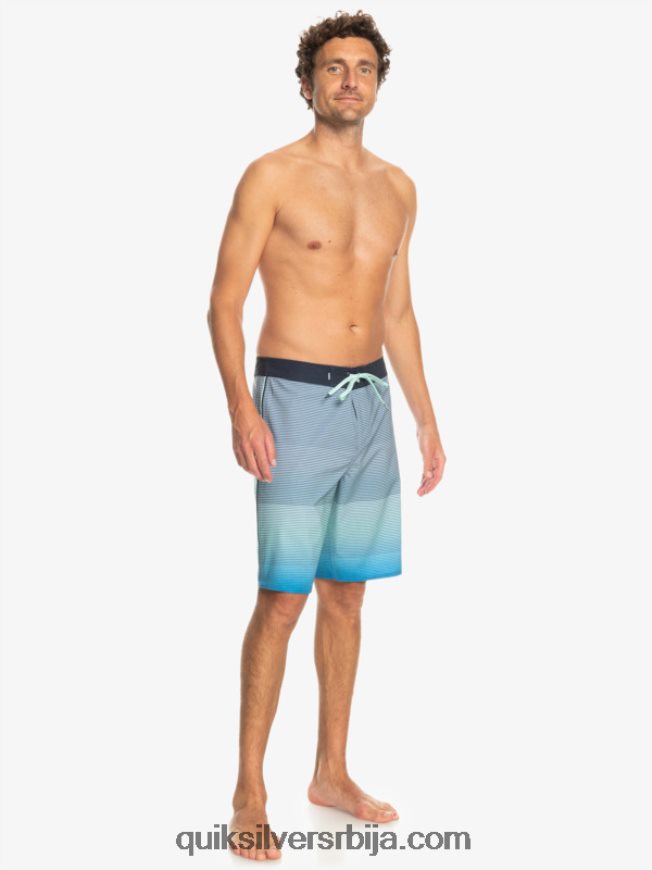 мушкарци Quiksilver сурфсилк массиве 20 боардсхортс сноркел блуе Z824VN336