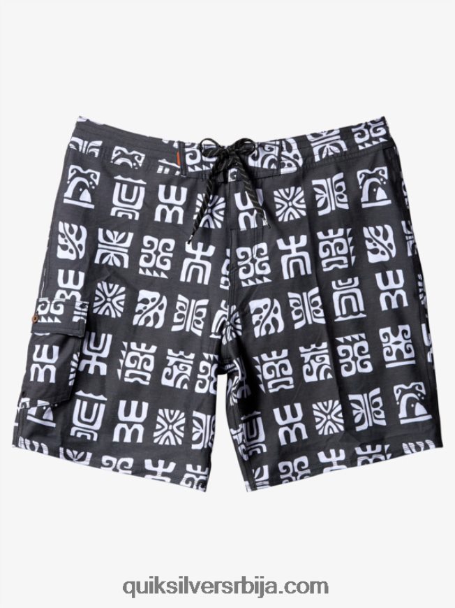 мушкарци Quiksilver ватерман канал паддле 20 боардсхортс црни канал весло бс Z824VN640