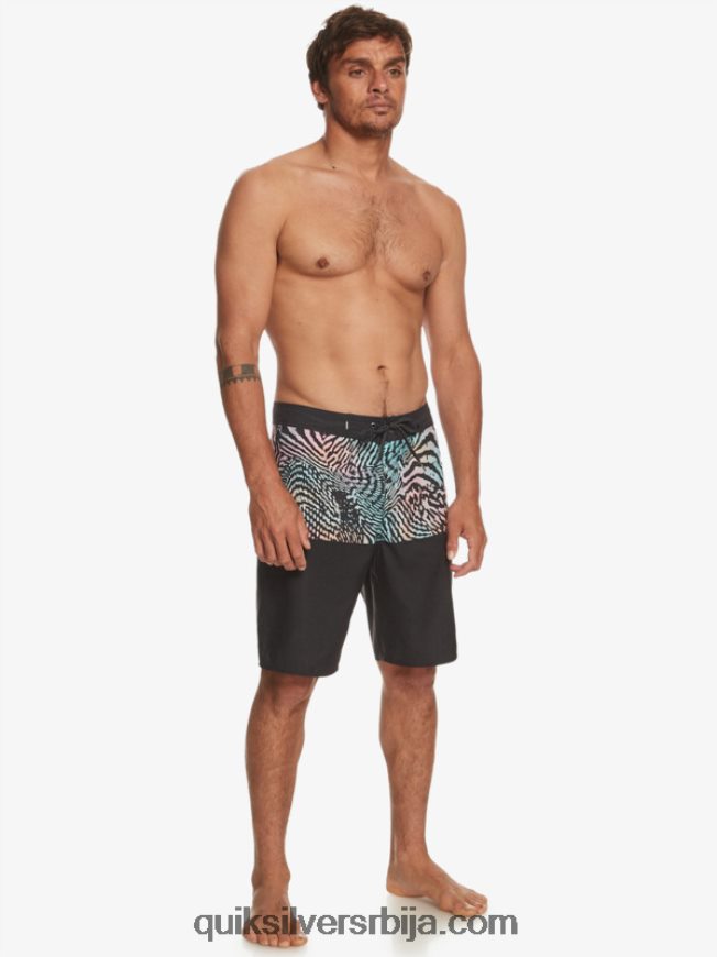 мушкарци Quiksilver свакодневна подела 20 шорц црн Z824VN669