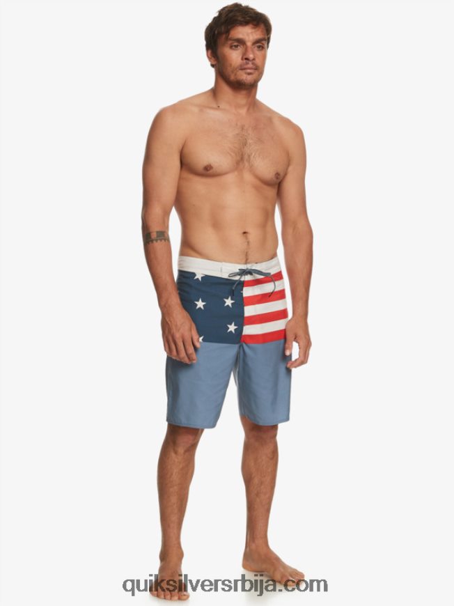 мушкарци Quiksilver свакодневна подела 20 шорц поноћна морнарица Z824VN670