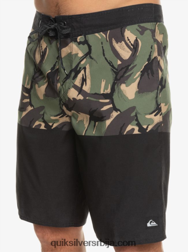мушкарци Quiksilver свакодневна подела 20 шорц црн Z824VN671