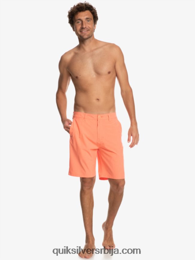 мушкарци Quiksilver унион хеатхер 20 ампхибиан боардсхортс свеж лосос Z824VN71