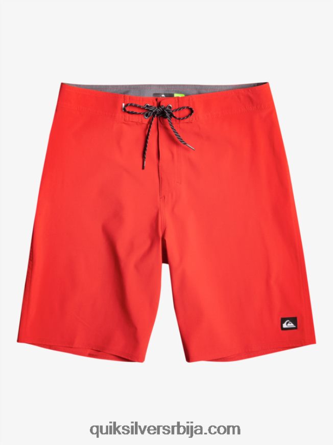мушкарци Quiksilver сурфсилк каимана 20 перформансе боардсхортс високог ризика црвена Z824VN77