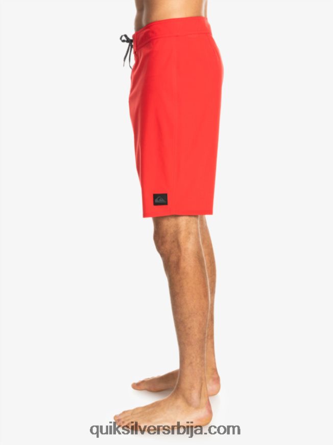 мушкарци Quiksilver сурфсилк каимана 20 перформансе боардсхортс високог ризика црвена Z824VN77