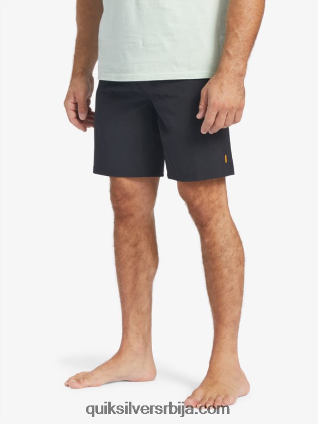 мушкарци Quiksilver ватерман сува 20 ампхибиан боардсхортс црн Z824VN780