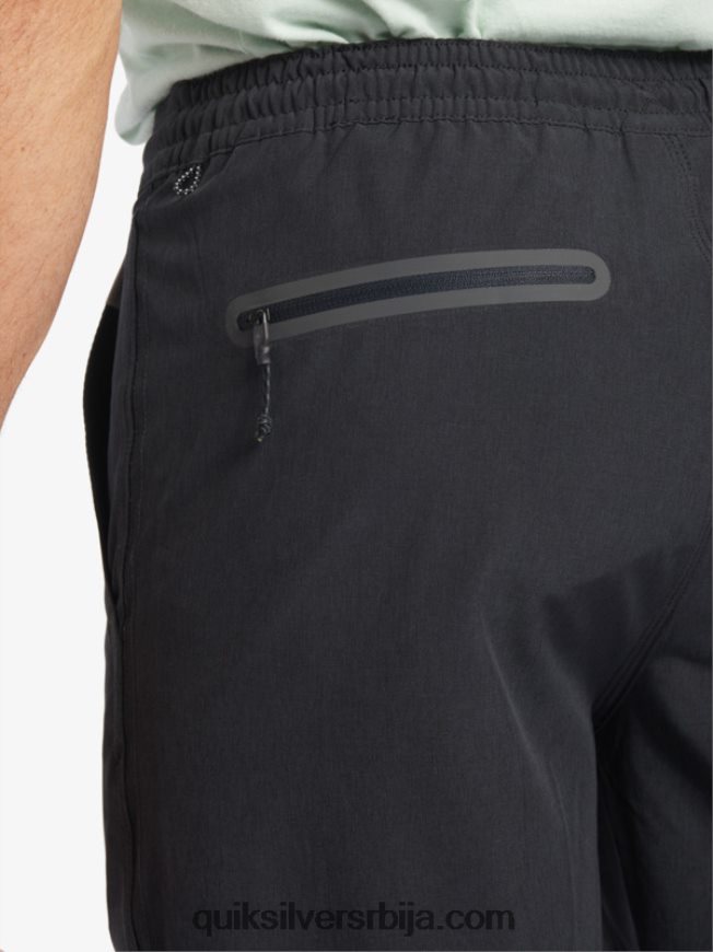 мушкарци Quiksilver ватерман сува 20 ампхибиан боардсхортс црн Z824VN780