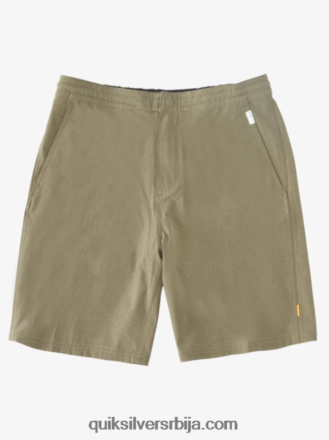 мушкарци Quiksilver ватерман сува 20 ампхибиан боардсхортс прашњава маслина Z824VN782