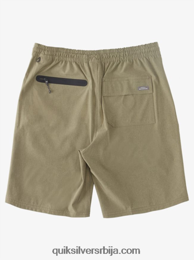 мушкарци Quiksilver ватерман сува 20 ампхибиан боардсхортс прашњава маслина Z824VN782
