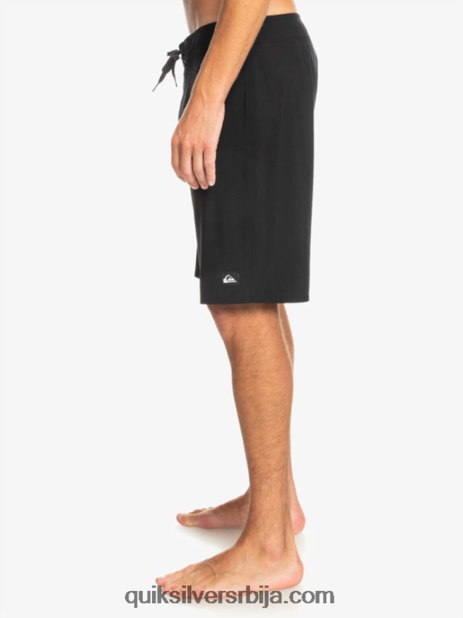 мушкарци Quiksilver сурфсилк каимана 20 перформансе боардсхортс црн Z824VN78