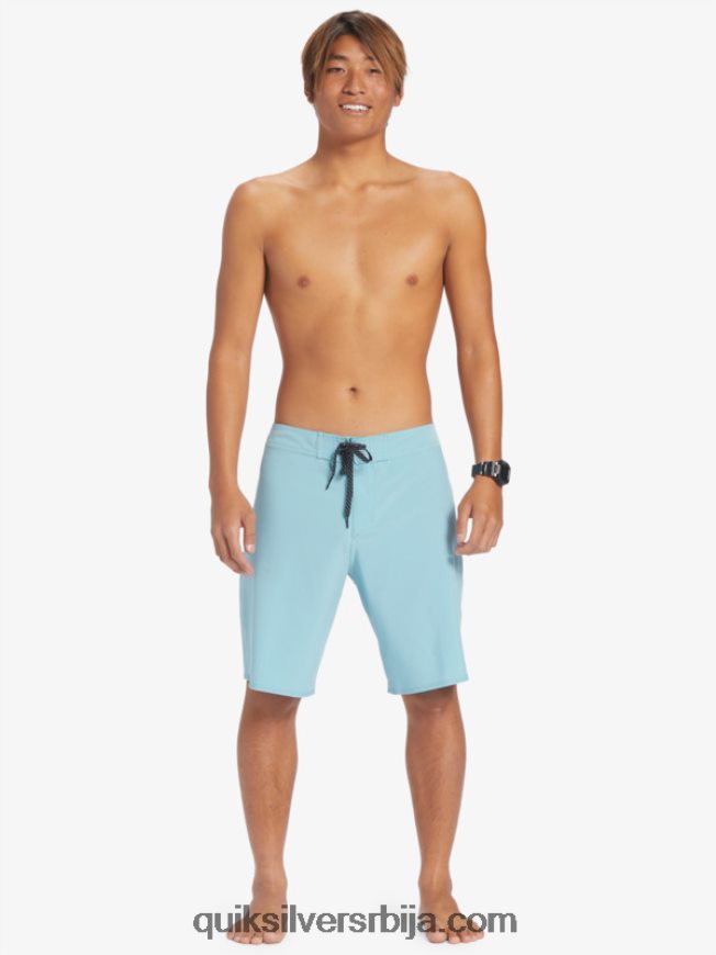 мушкарци Quiksilver сурфсилк каимана 20 перформансе боардсхортс камеја плава Z824VN79