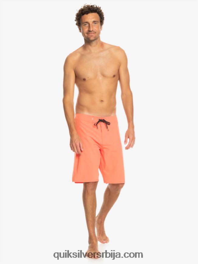 мушкарци Quiksilver сурфсилк каимана 20 перформансе боардсхортс свеж лосос Z824VN81