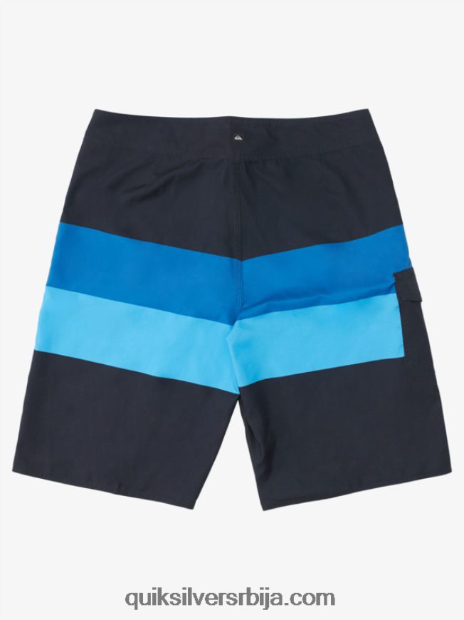 мушкарци Quiksilver сваки дан 21 боардсхортс црна амазонска 21 пруга Z824VN1541