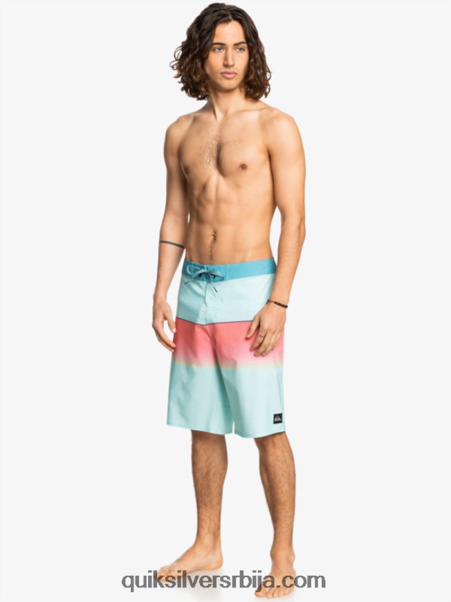 мушкарци Quiksilver сурфсилк слаб 21 боардсхортс ледена аква Z824VN1412