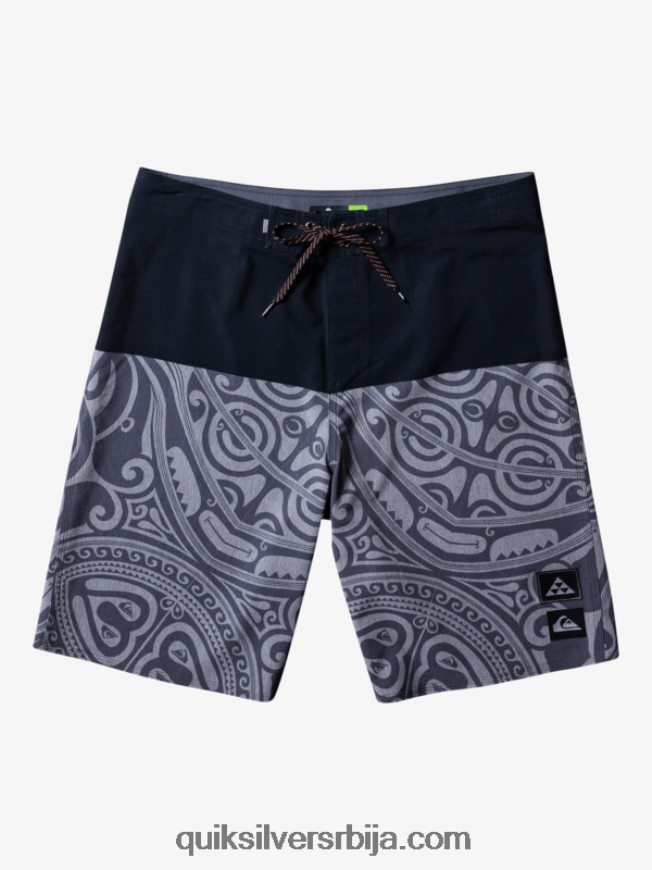мушкарци Quiksilver сурфсилк инкед 21 боардсхортс црн Z824VN560