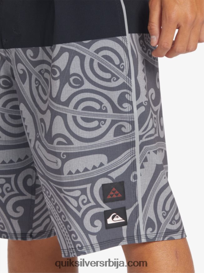 мушкарци Quiksilver сурфсилк инкед 21 боардсхортс црн Z824VN560