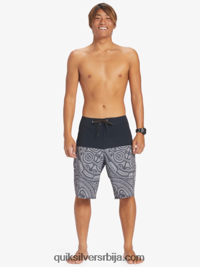мушкарци Quiksilver сурфсилк инкед 21 боардсхортс црн Z824VN560