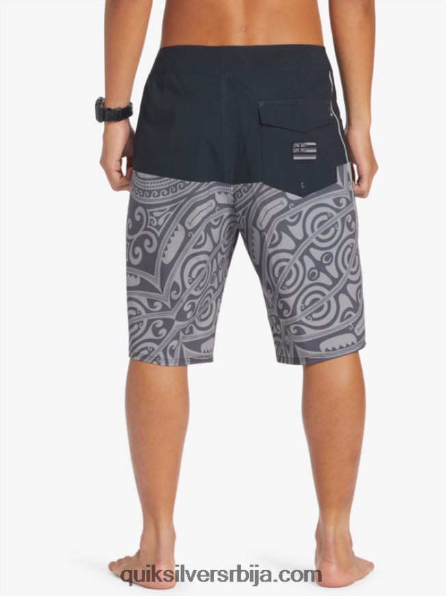 мушкарци Quiksilver сурфсилк инкед 21 боардсхортс црн Z824VN560