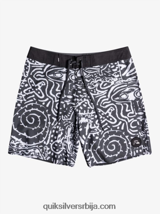 мушкарци Quiksilver хемпстретцх 69 18 боардсхортс црн Z824VN1814