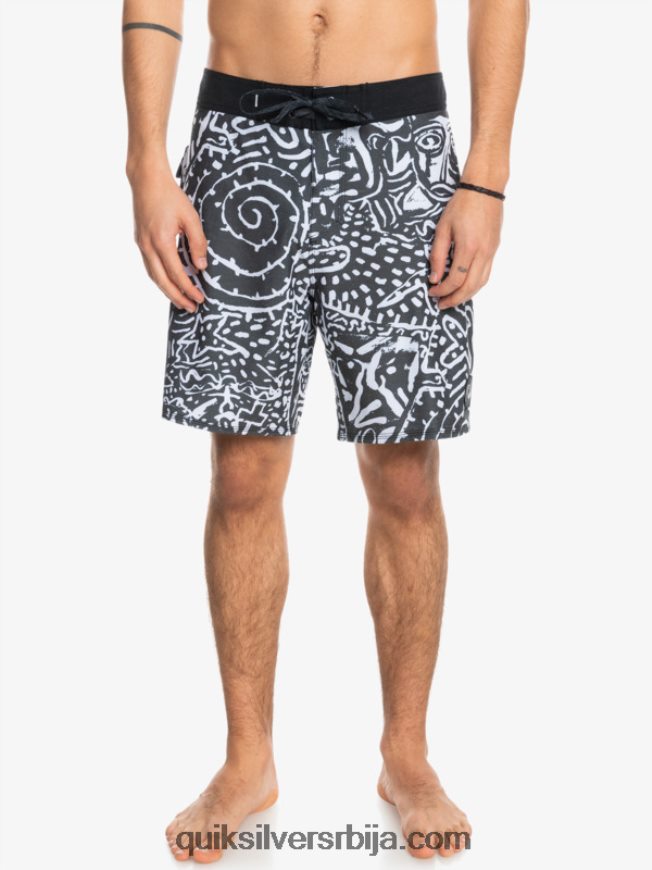 мушкарци Quiksilver хемпстретцх 69 18 боардсхортс црн Z824VN1814
