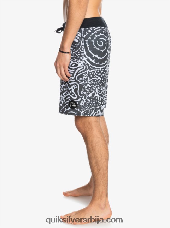мушкарци Quiksilver хемпстретцх 69 18 боардсхортс црн Z824VN1814