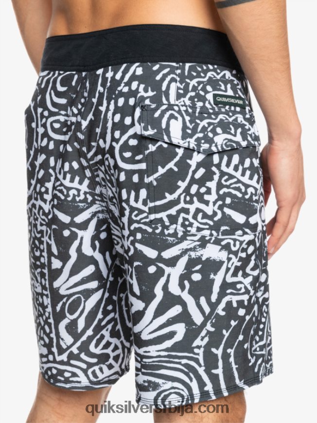 мушкарци Quiksilver хемпстретцх 69 18 боардсхортс црн Z824VN1814