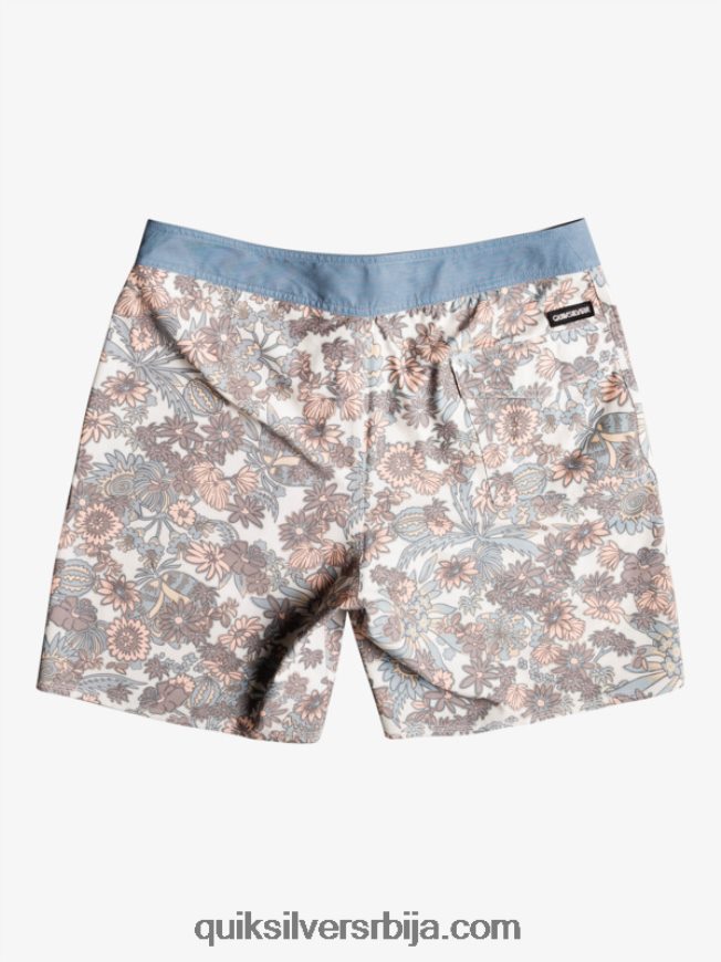 мушкарци Quiksilver хемпстретцх 69 18 боардсхортс старинско бело Z824VN1815