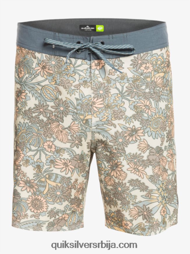мушкарци Quiksilver хемпстретцх 69 18 боардсхортс старинско бело Z824VN1815