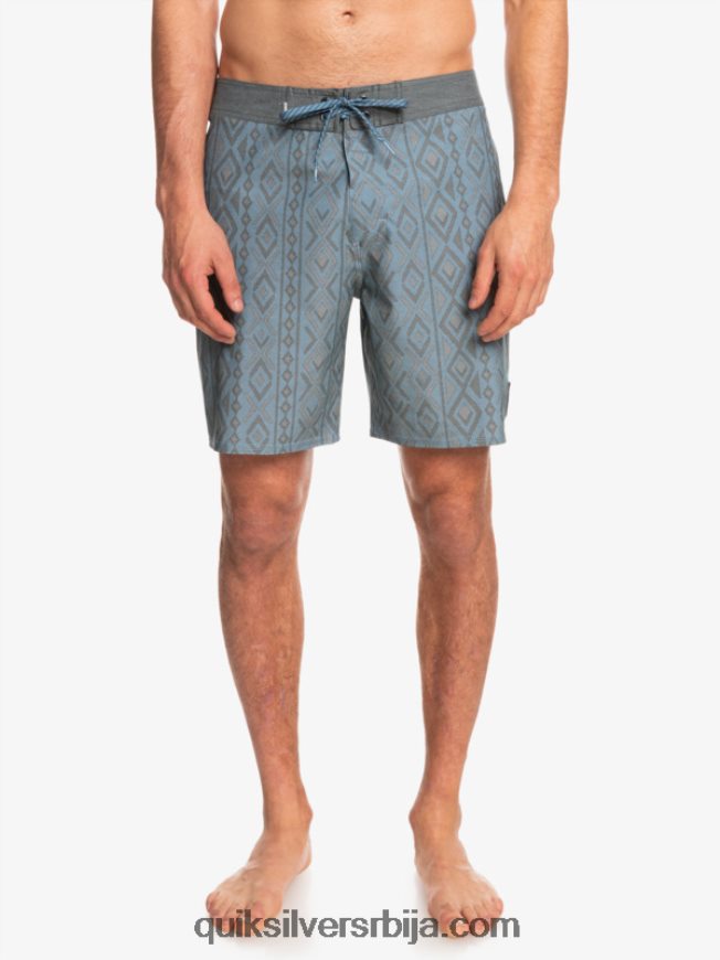 мушкарци Quiksilver хемпстретцх 69 18 боардсхортс капетани плави Z824VN1817