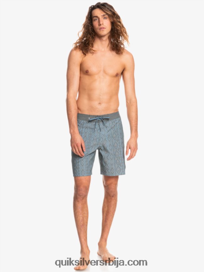 мушкарци Quiksilver хемпстретцх 69 18 боардсхортс капетани плави Z824VN1817